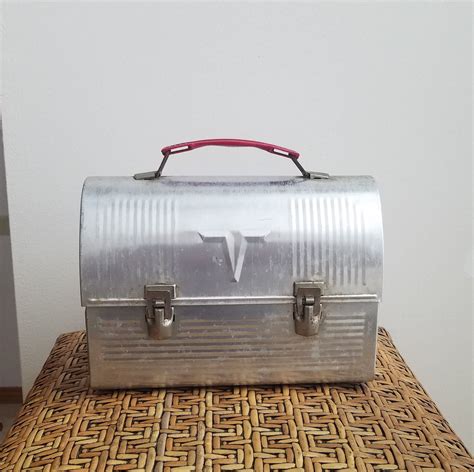 restore metal lunch box|Vintage Thermos Brand Metal Lunch Box Restored .